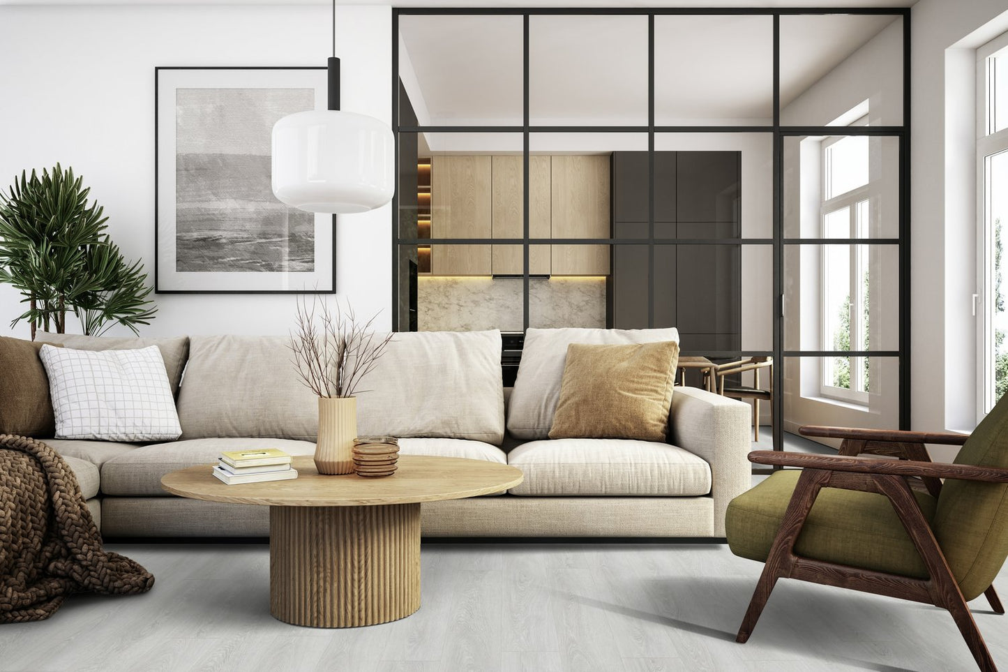 Klebe-Vinyl Bohem Light Grey 2,5mm