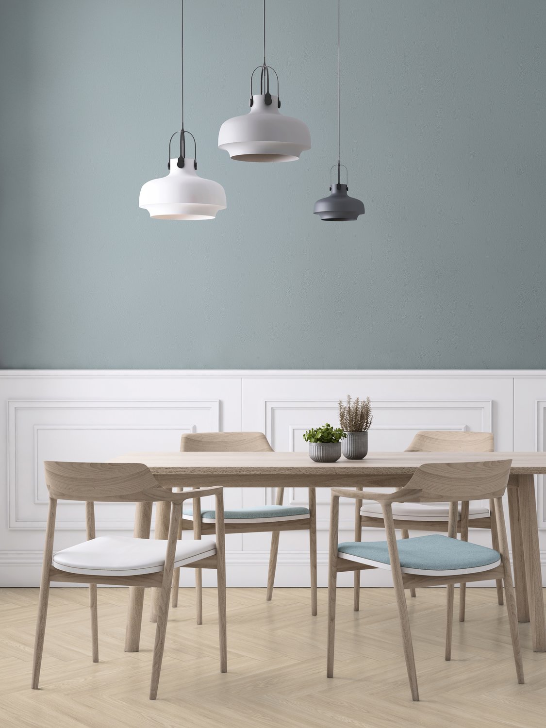 Klick-Vinyl Blomma Light 6mm - Fischgrät