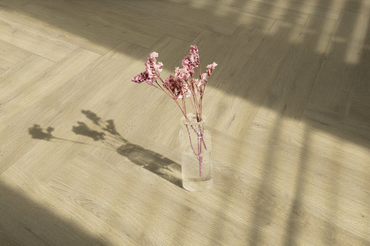 Klick-Vinyl Sunny Nature 6mm - Fischgrät