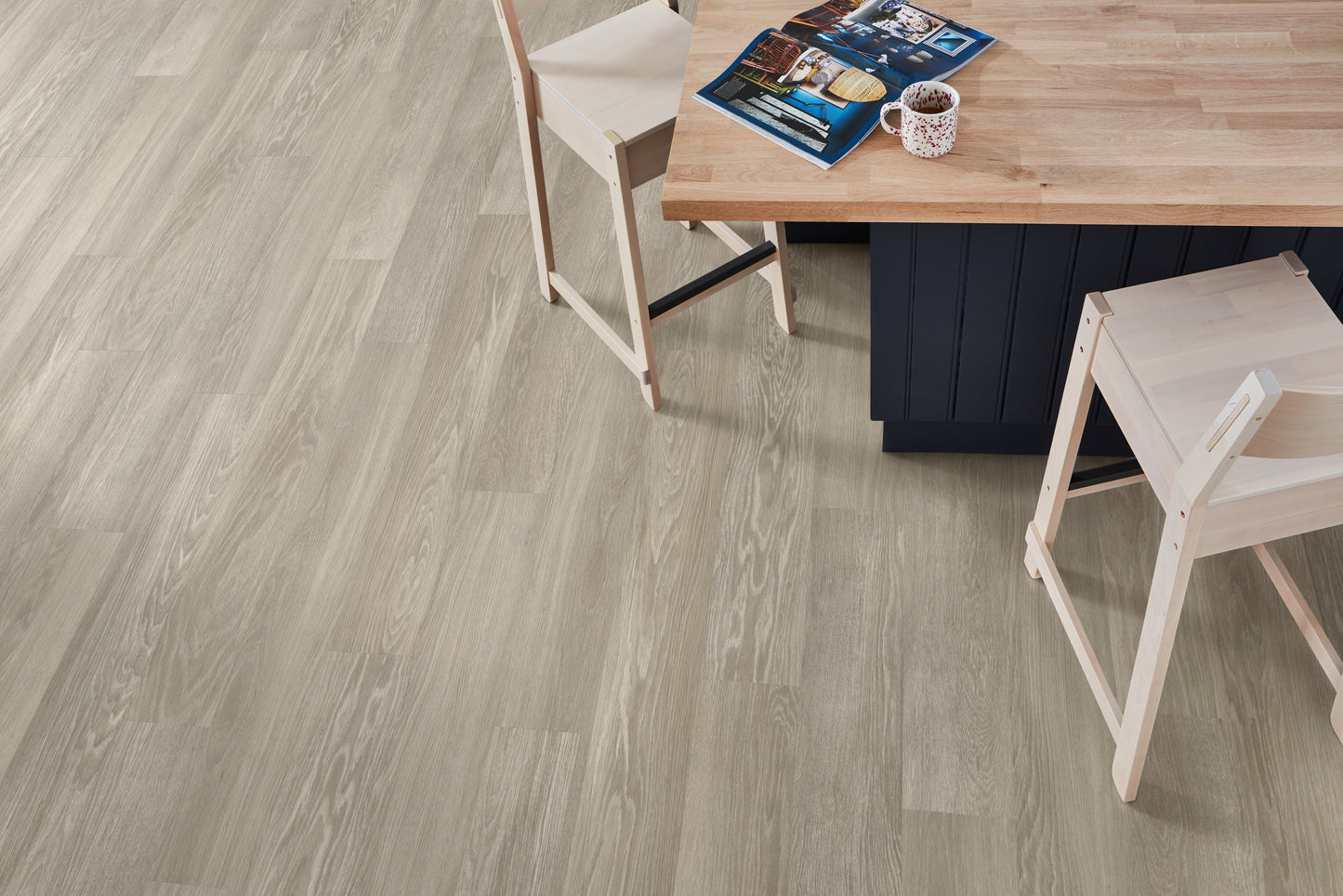 Rigid Core Klick-Vinyl Grey Limed Oak 4,5mm