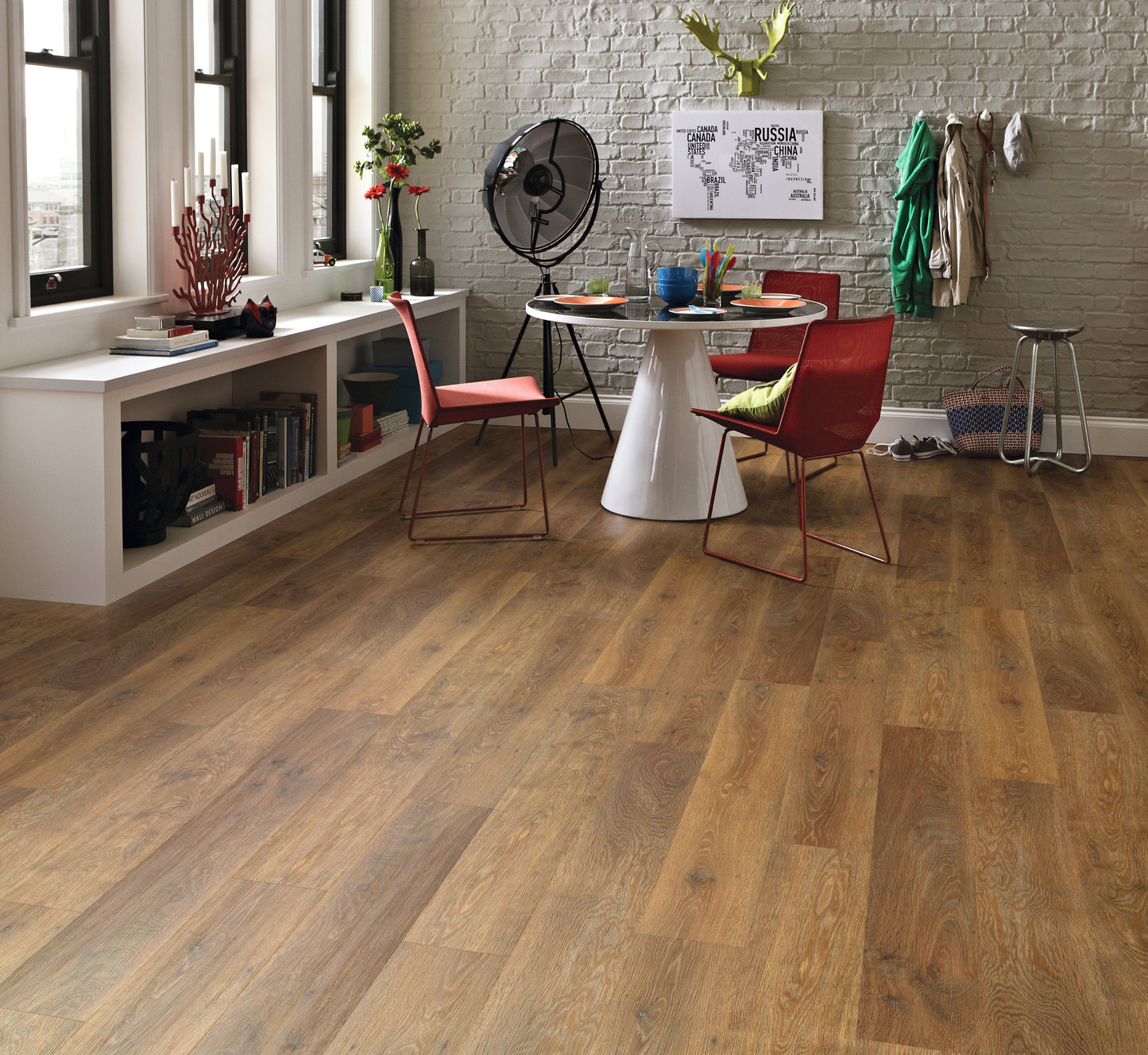 Rigid Core Klick-Vinyl Classic Limed Oak 4,5mm