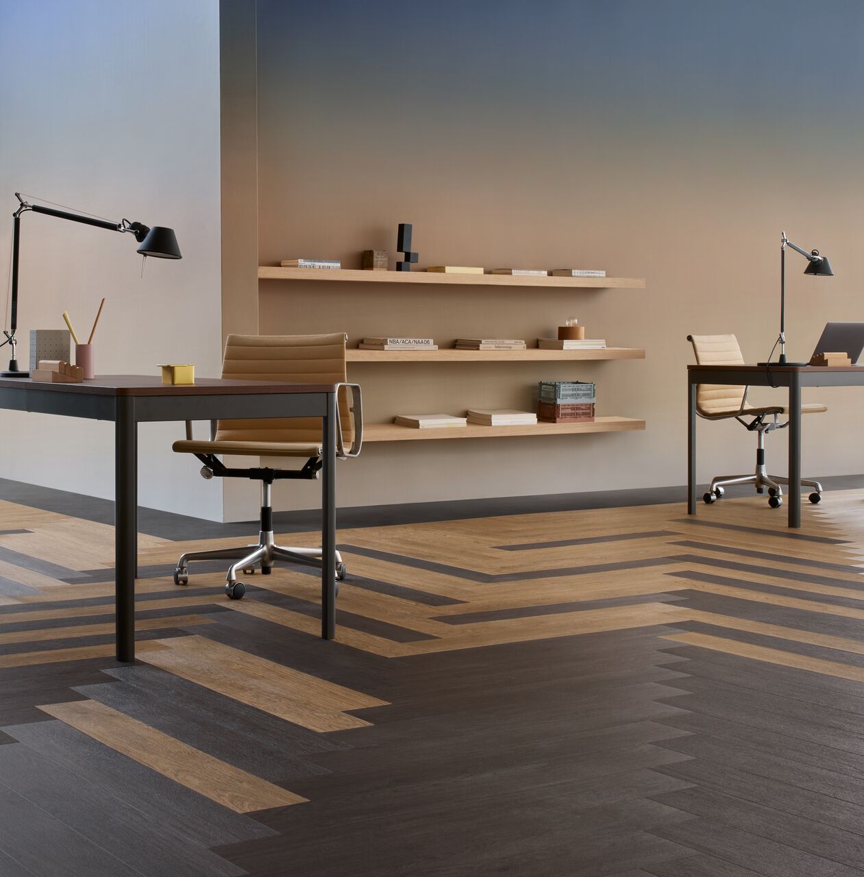 Loose Lay Vinyl Allura Flex "Blackened Oak"