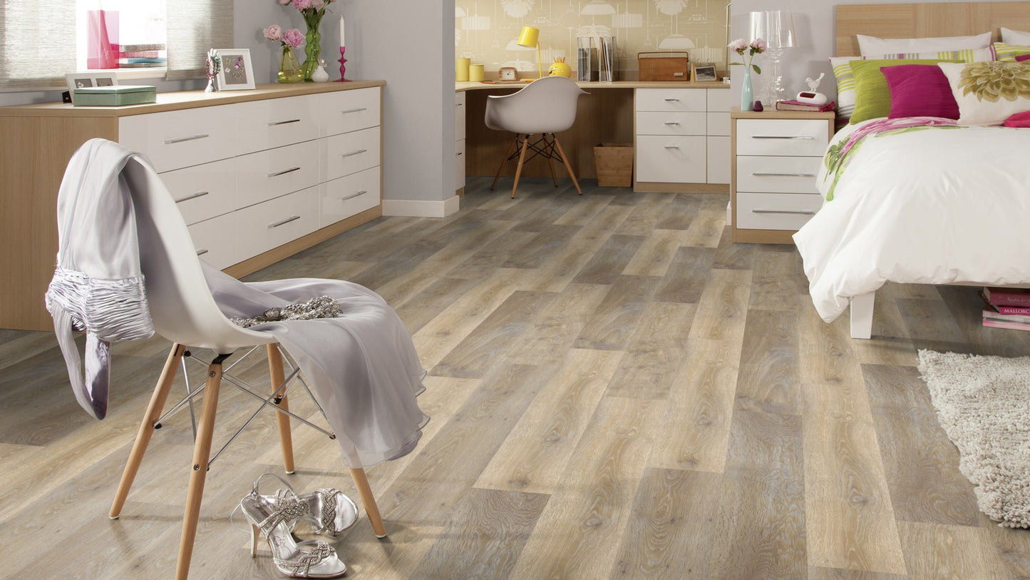 Rigid Core Klick-Vinyl Lime Washed Oak 4,5mm