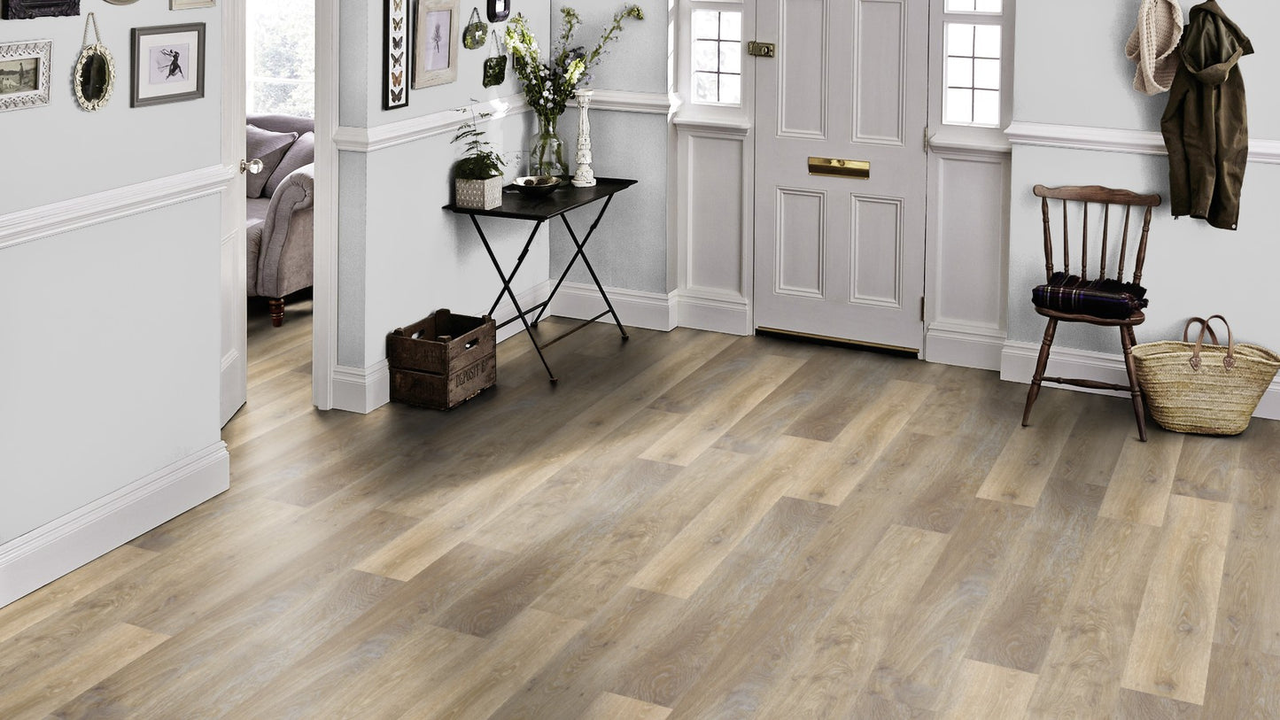 Rigid Core Klick-Vinyl Lime Washed Oak 4,5mm