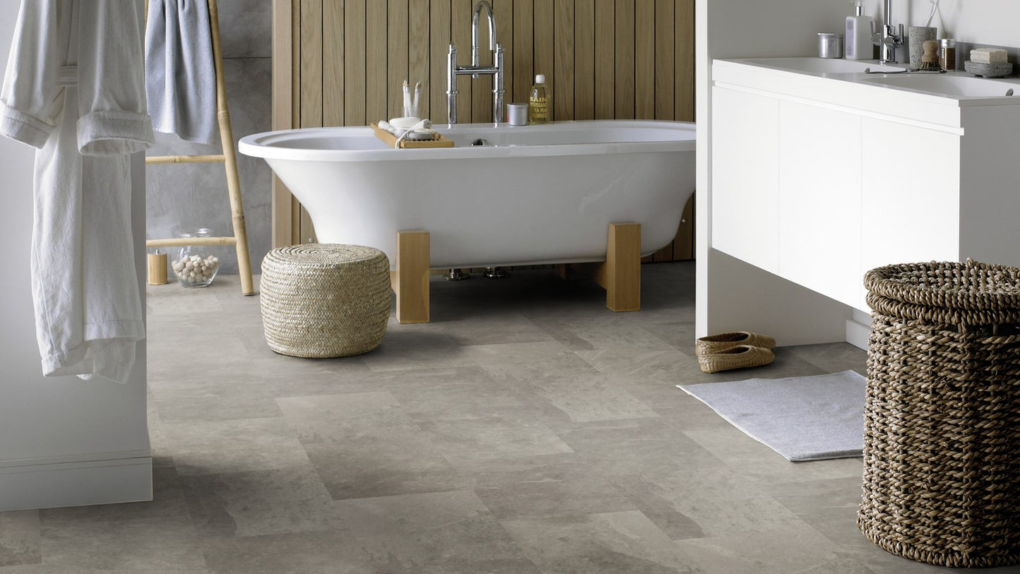 Rigid Core Klick-Vinyl Grey Riven Slate 4,5mm