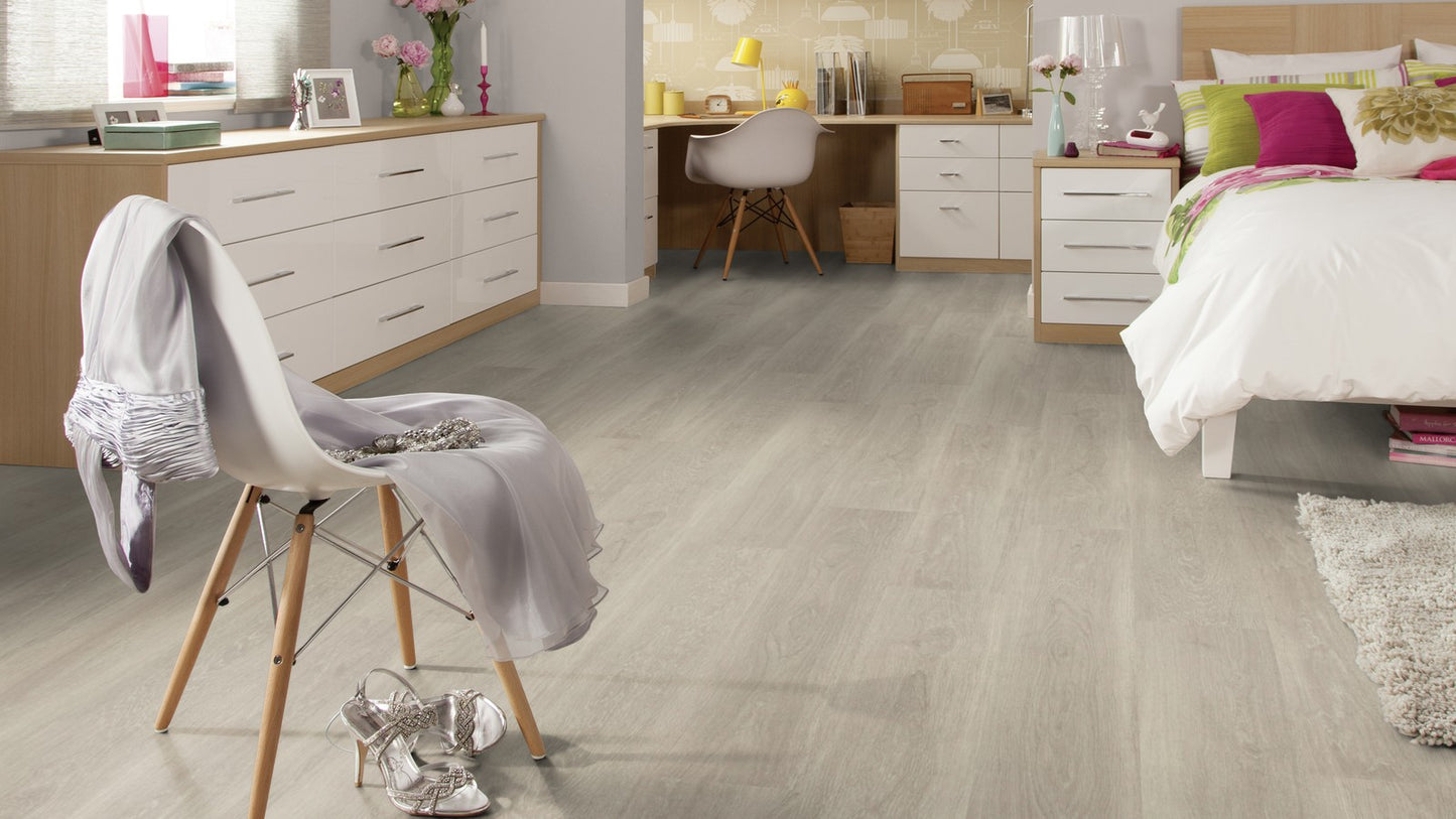 Rigid Core Klick-Vinyl Grey Brushed Oak 6,5mm
