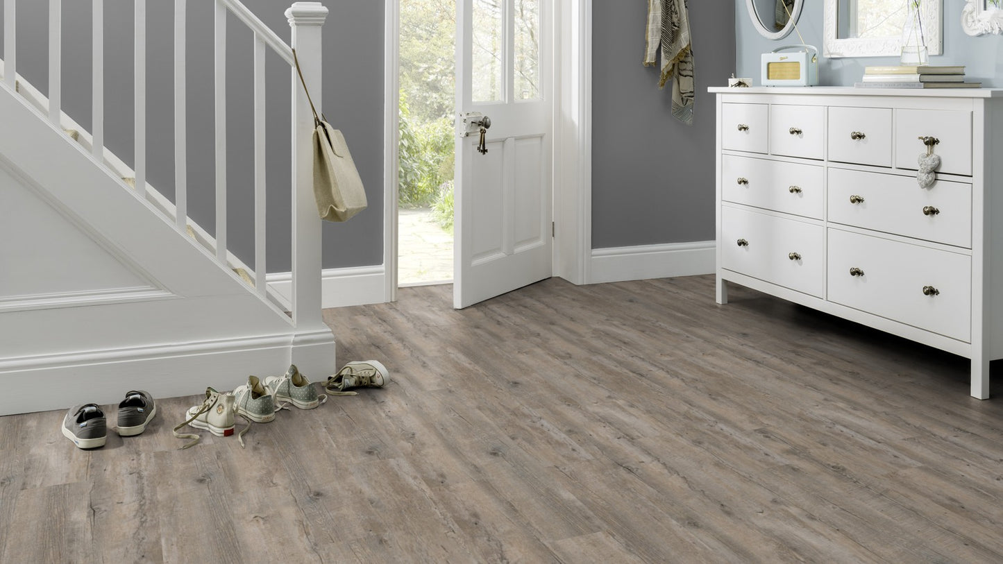 Rigid Core Klick-Vinyl Distressed Oak 5,5mm