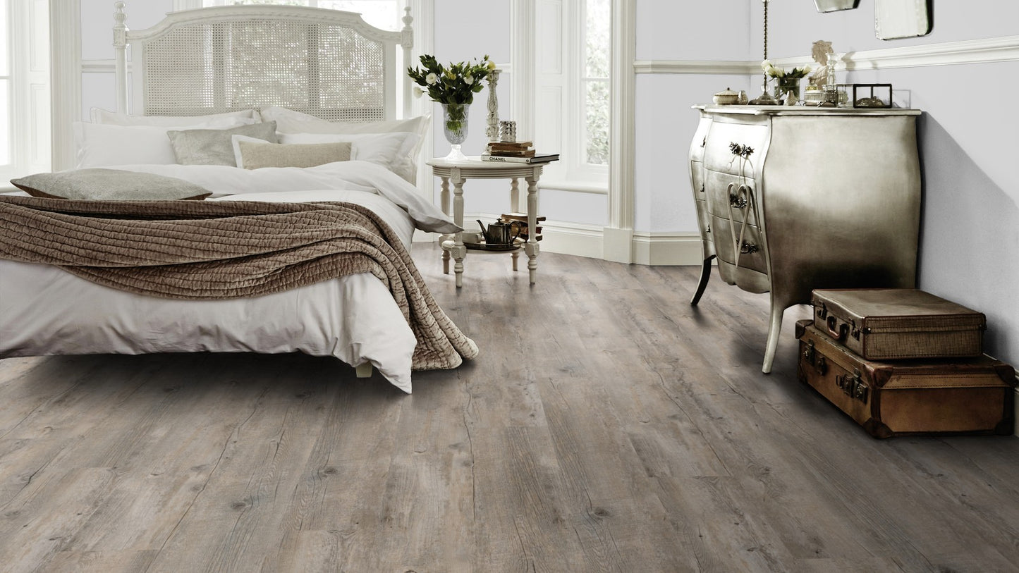 Rigid Core Klick-Vinyl Distressed Oak 5,5mm