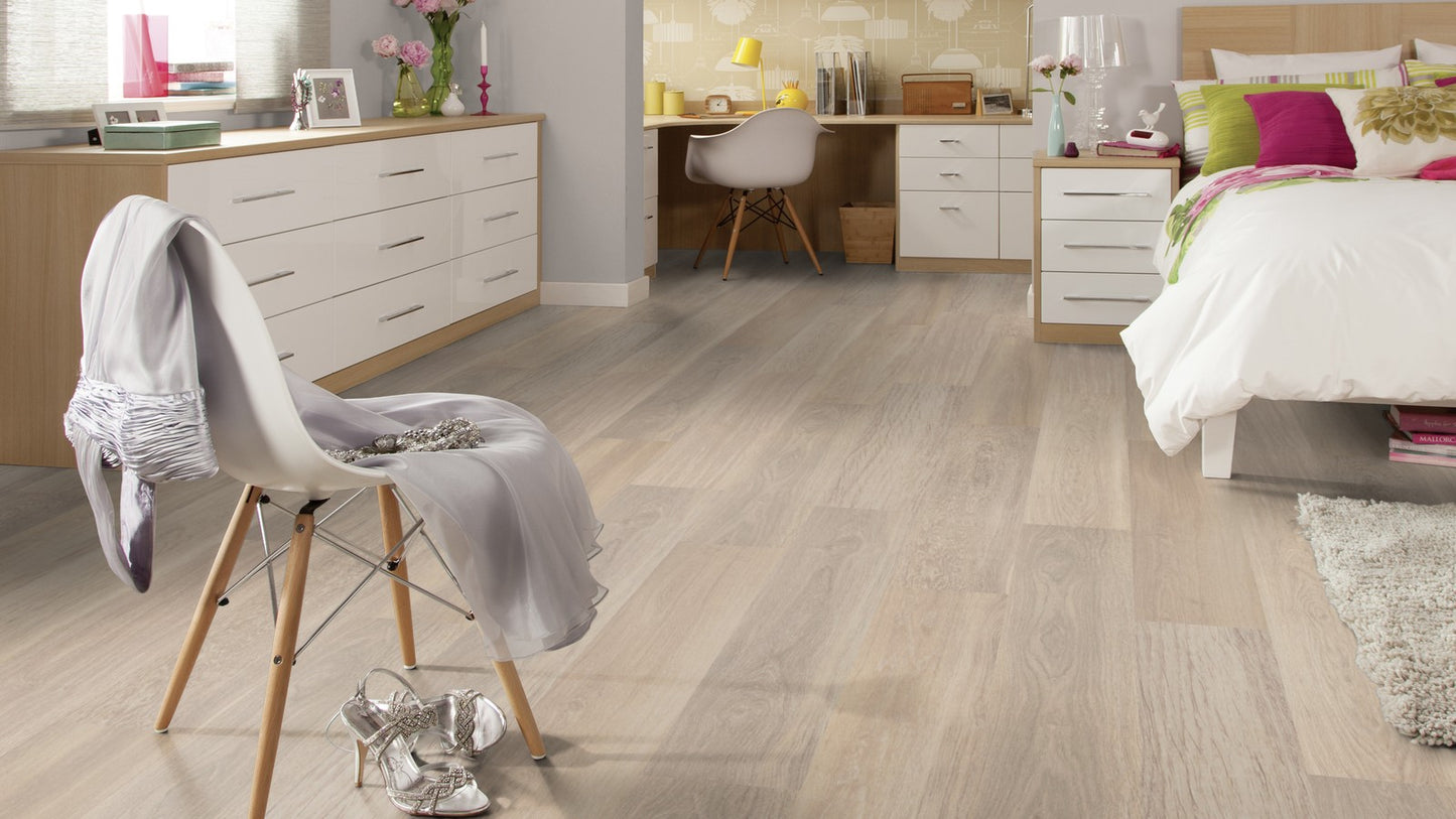Rigid Core Klick-Vinyl Neutral Brushed Oak 6,5mm