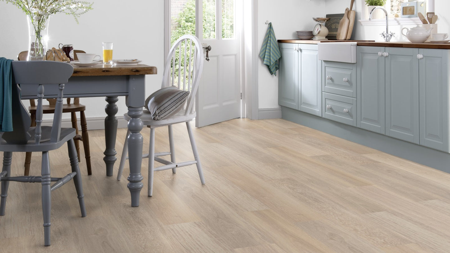 Rigid Core Klick-Vinyl Neutral Brushed Oak 6,5mm