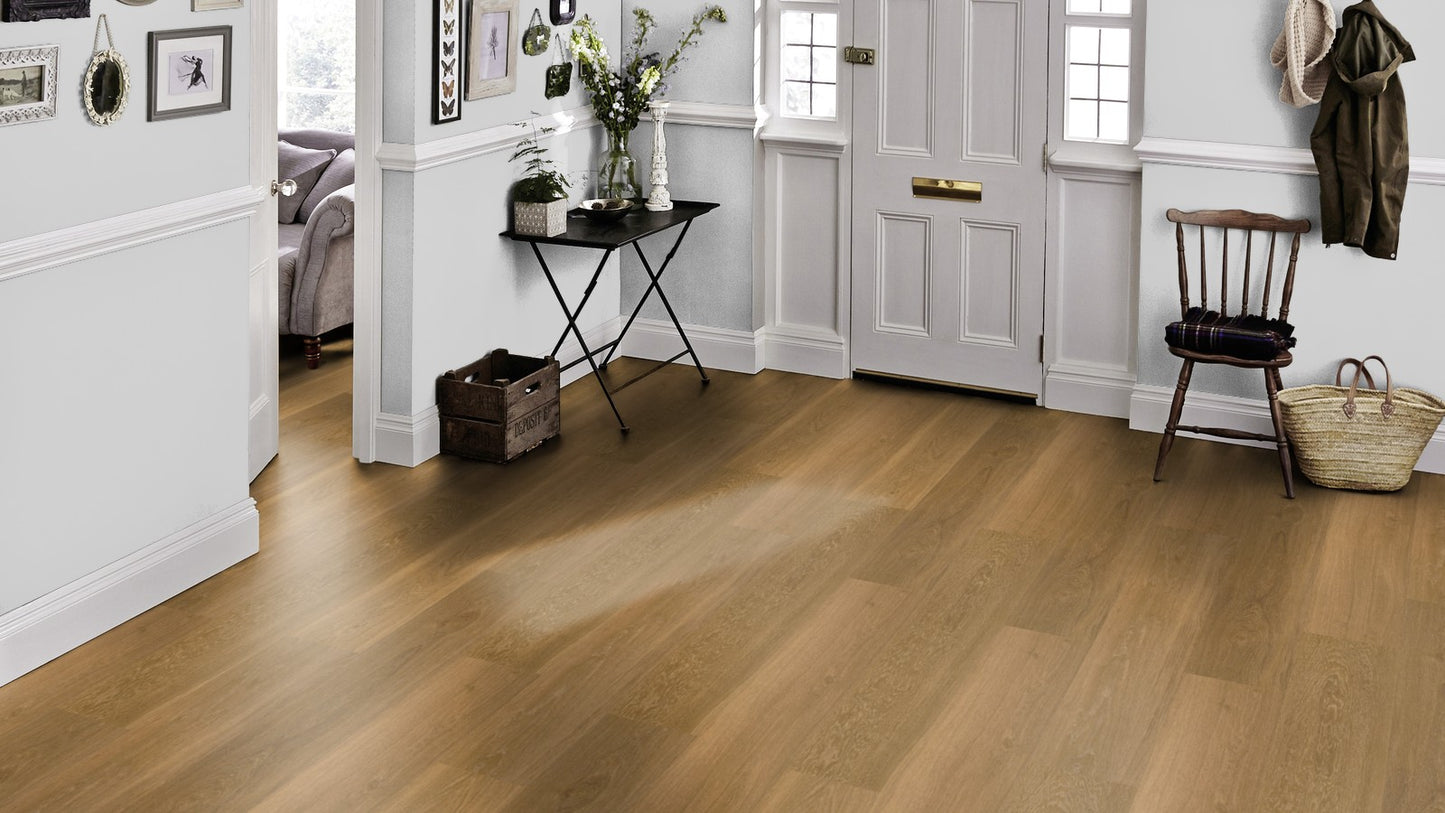 Rigid Core Klick-Vinyl Golden Brushed Oak 6,5mm