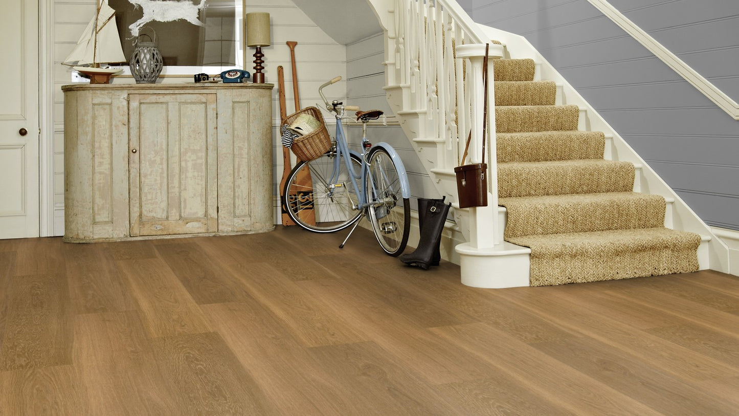 Rigid Core Klick-Vinyl Golden Brushed Oak 6,5mm