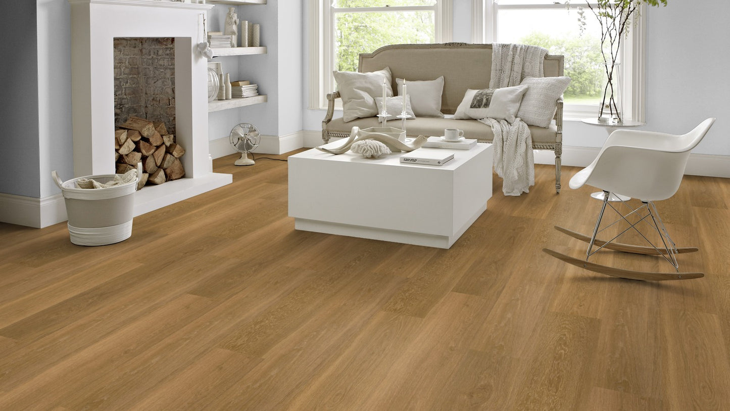 Rigid Core Klick-Vinyl Golden Brushed Oak 6,5mm