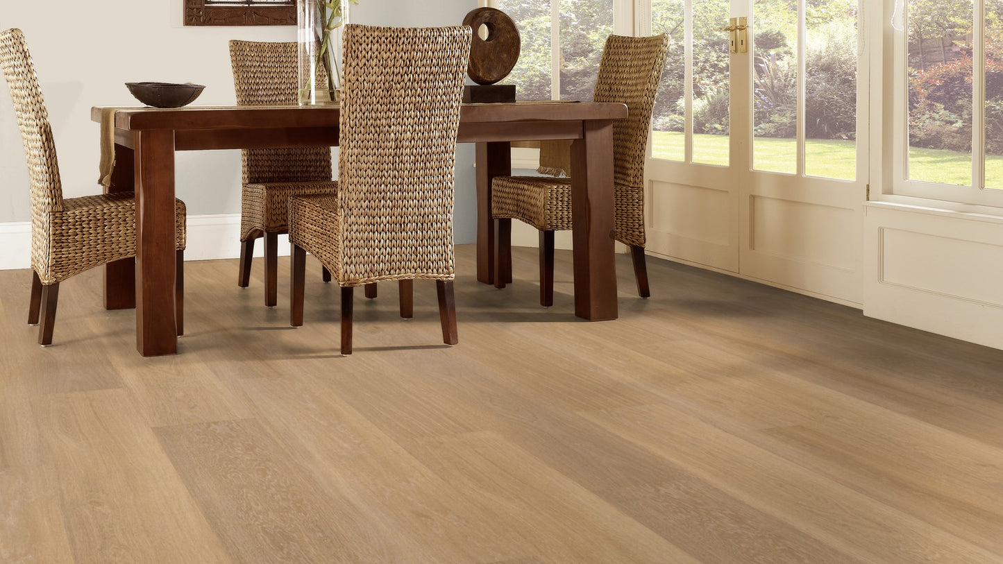 Rigid Core Klick-Vinyl Warm Brushed Oak 6,5mm