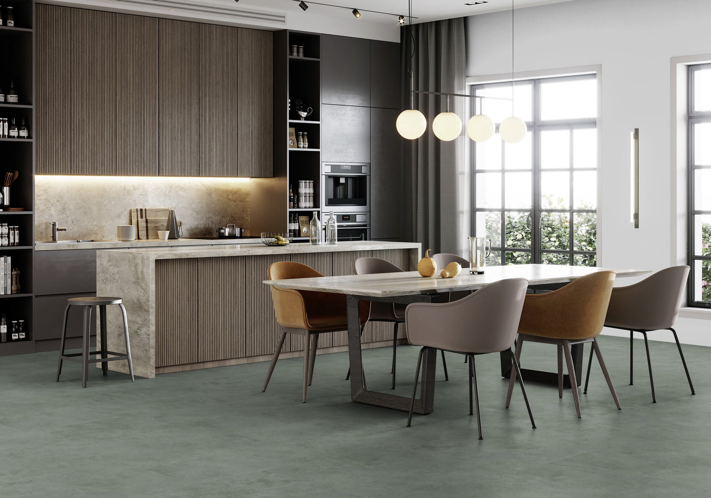 Klebe-Vinyl Tavla Green 2mm