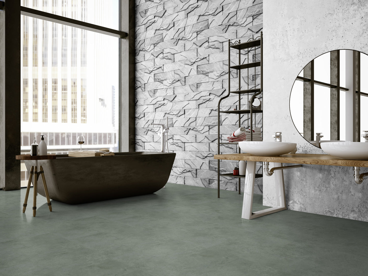 Klebe-Vinyl Tavla Green 2mm