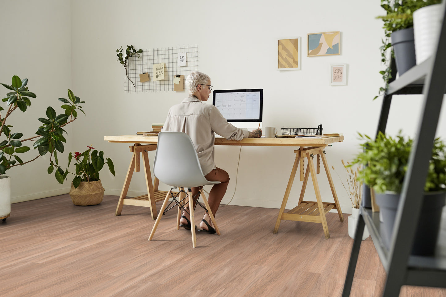 Klebe-Vinyl Qaja Beige 2mm