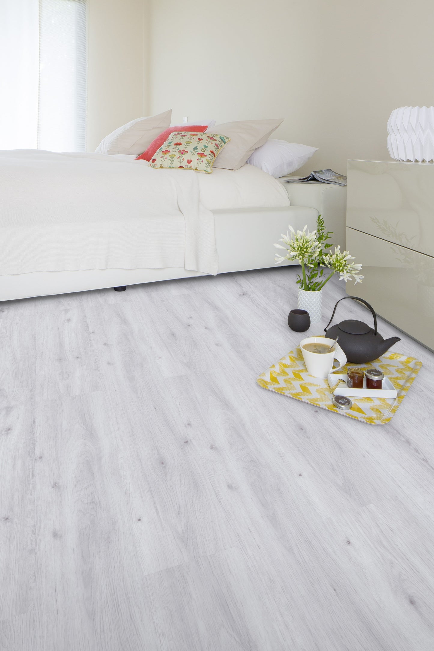 Klebe-Vinyl Sunny Snow 2,5mm