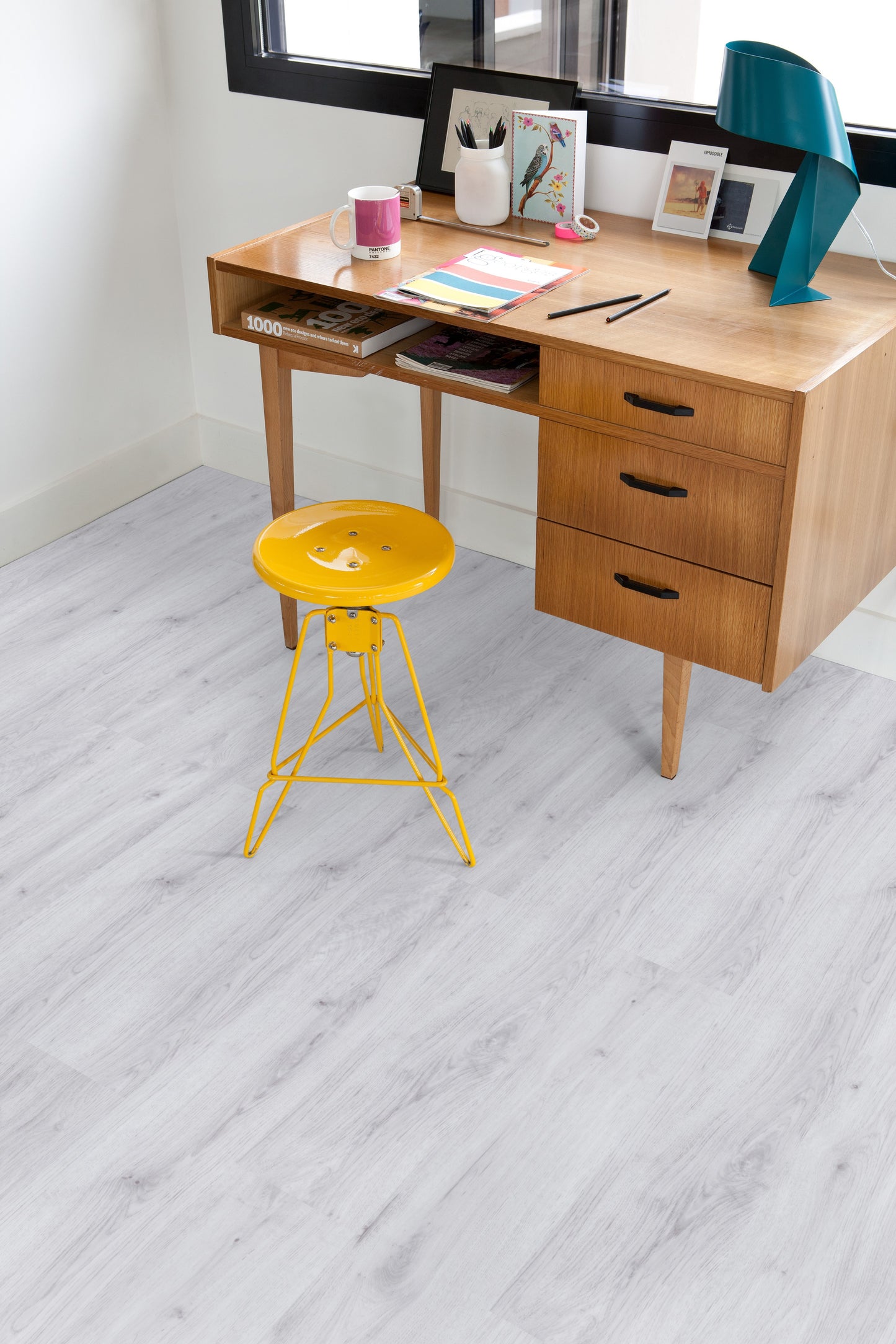 Klebe-Vinyl Sunny Snow 2mm