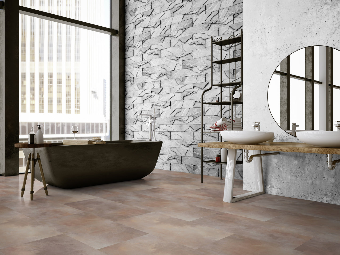 Klebe-Vinyl Acuarela Taupe 2mm