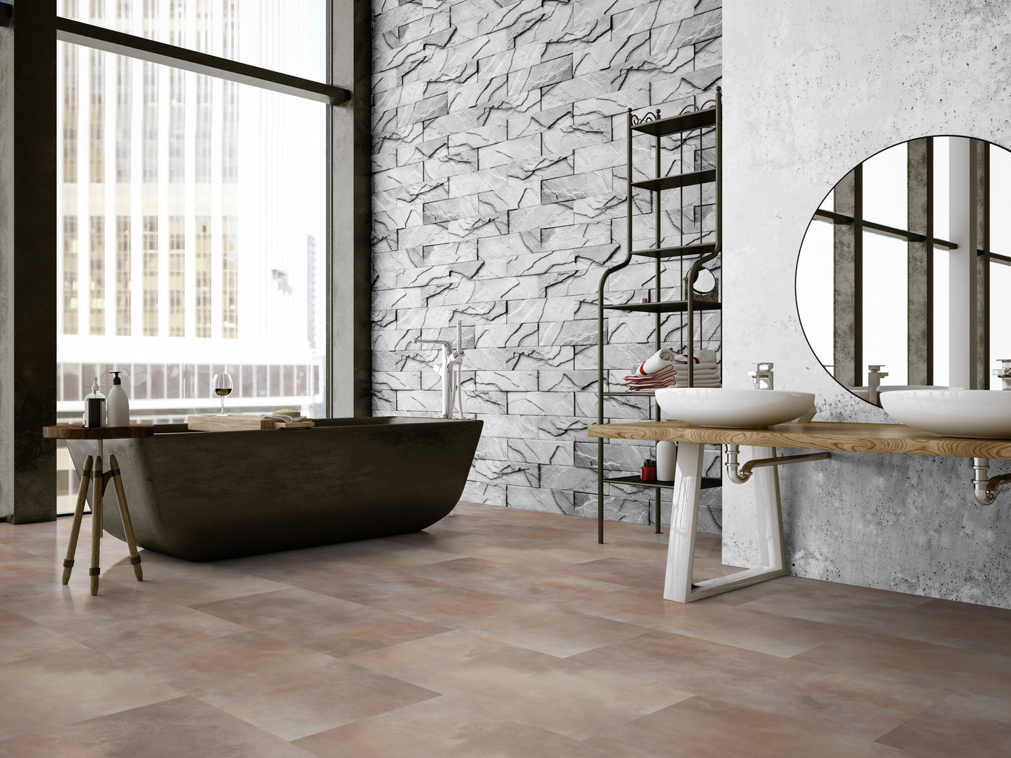 Klebe-Vinyl Acuarela Taupe 2,5mm