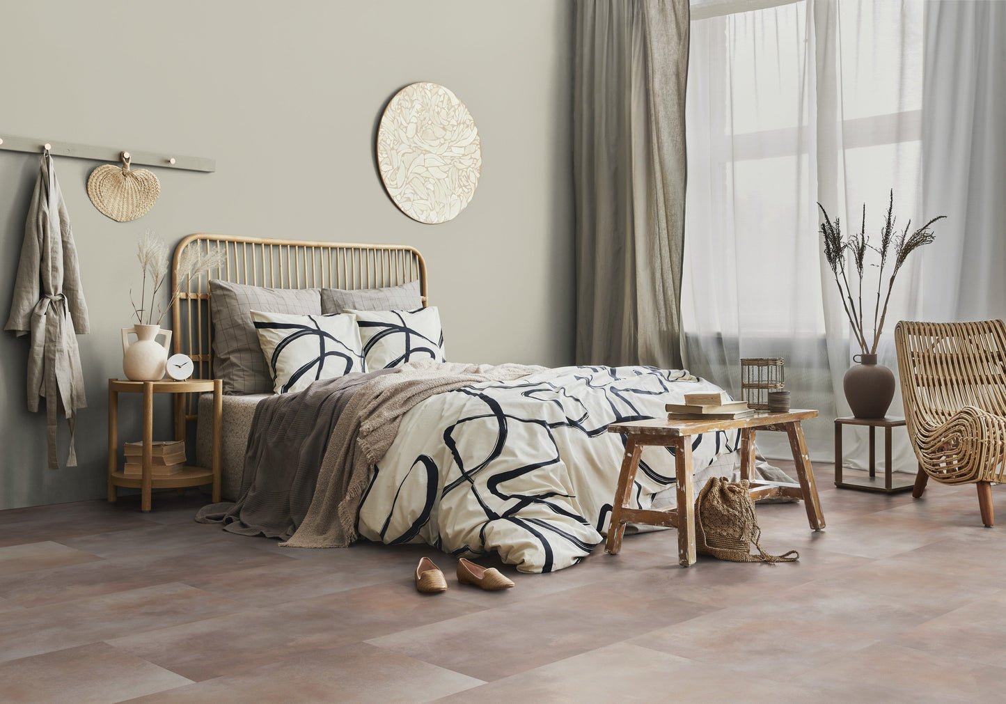 Klebe-Vinyl Acuarela Taupe 2,5mm