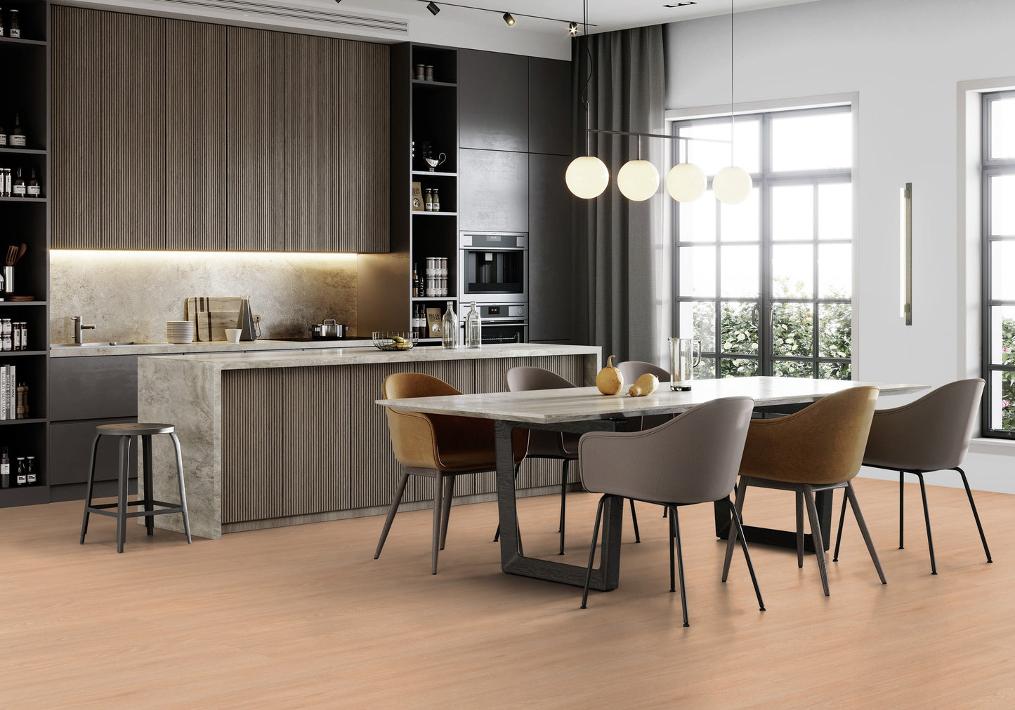 Klick-Vinyl Blomma Beige 5,7mm EIR - dekorsynchron