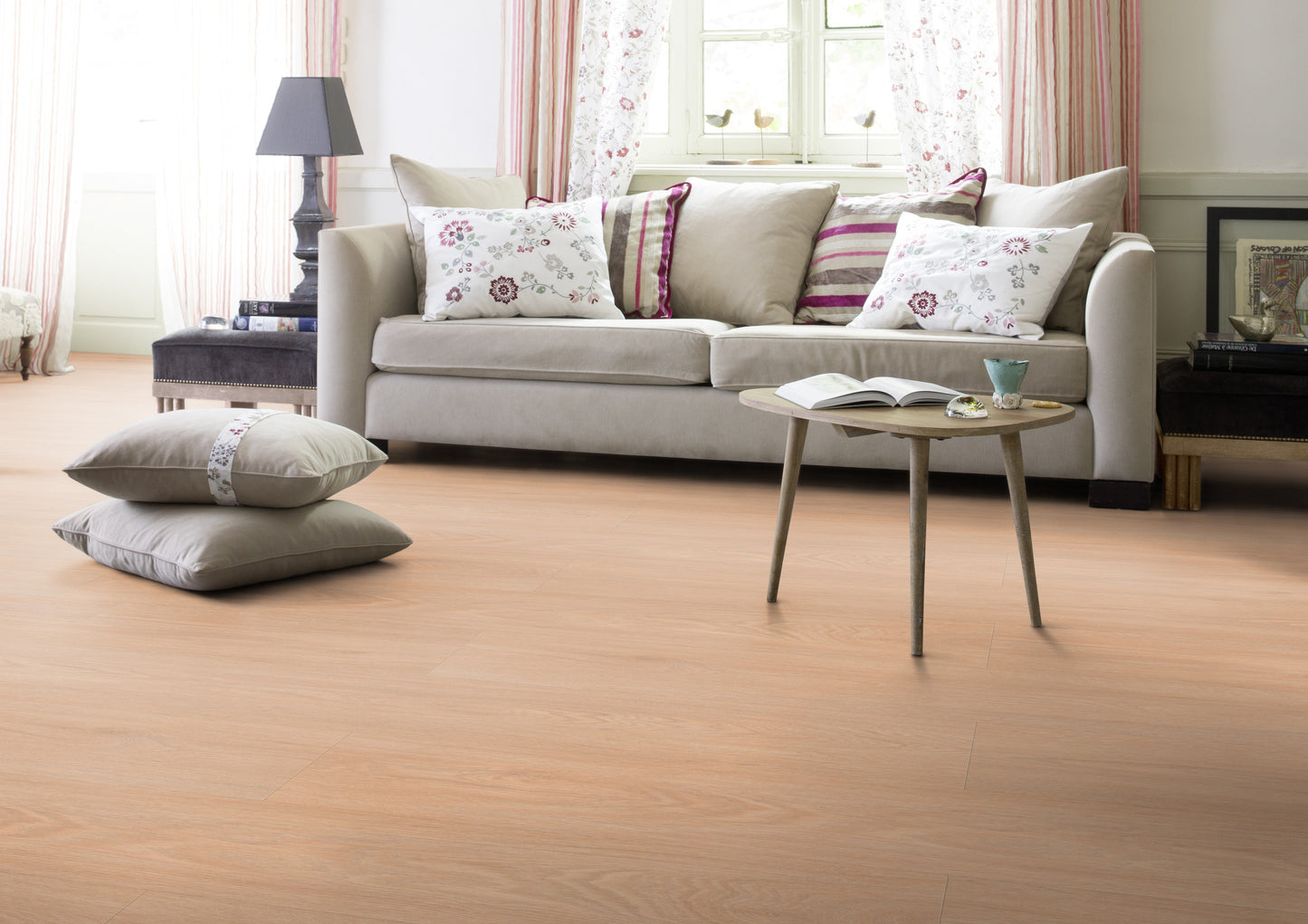 Klick-Vinyl Blomma Beige 5,7mm EIR - dekorsynchron