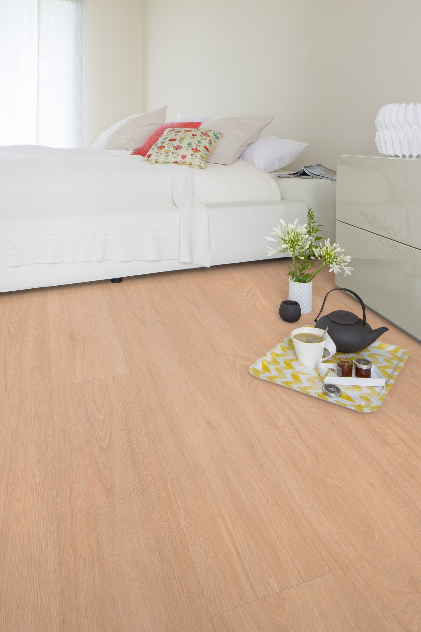 Klick-Vinyl Blomma Beige 5,4mm EIR - dekorsynchron