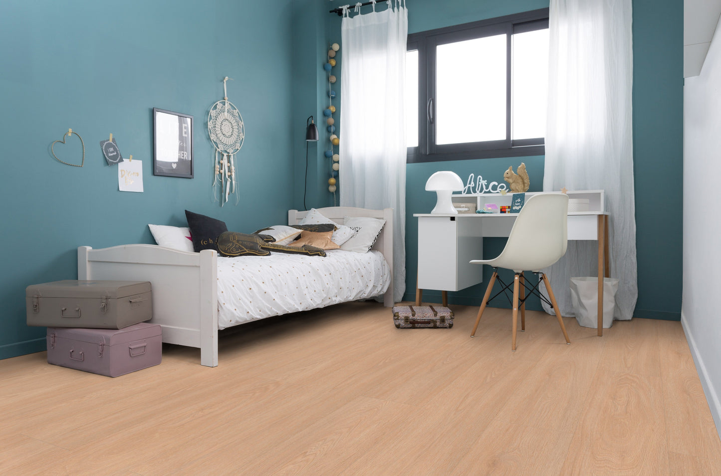 Klick-Vinyl Blomma Beige 5,7mm EIR - dekorsynchron