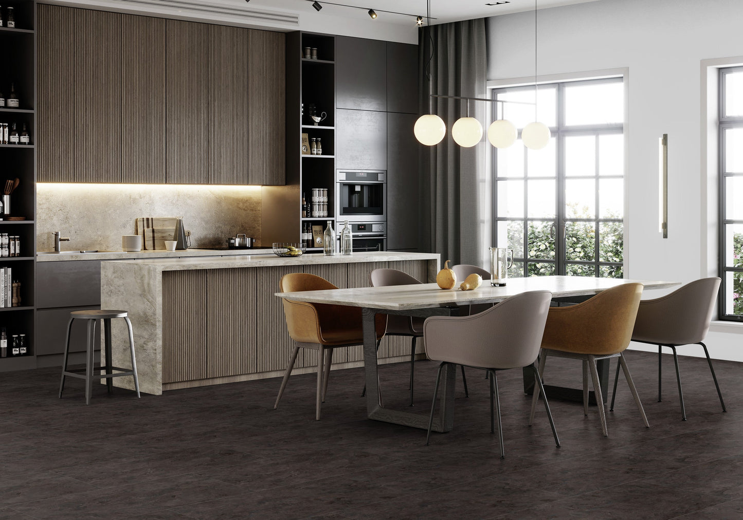 Klebe-Vinyl Blomma Brown 2,5mm