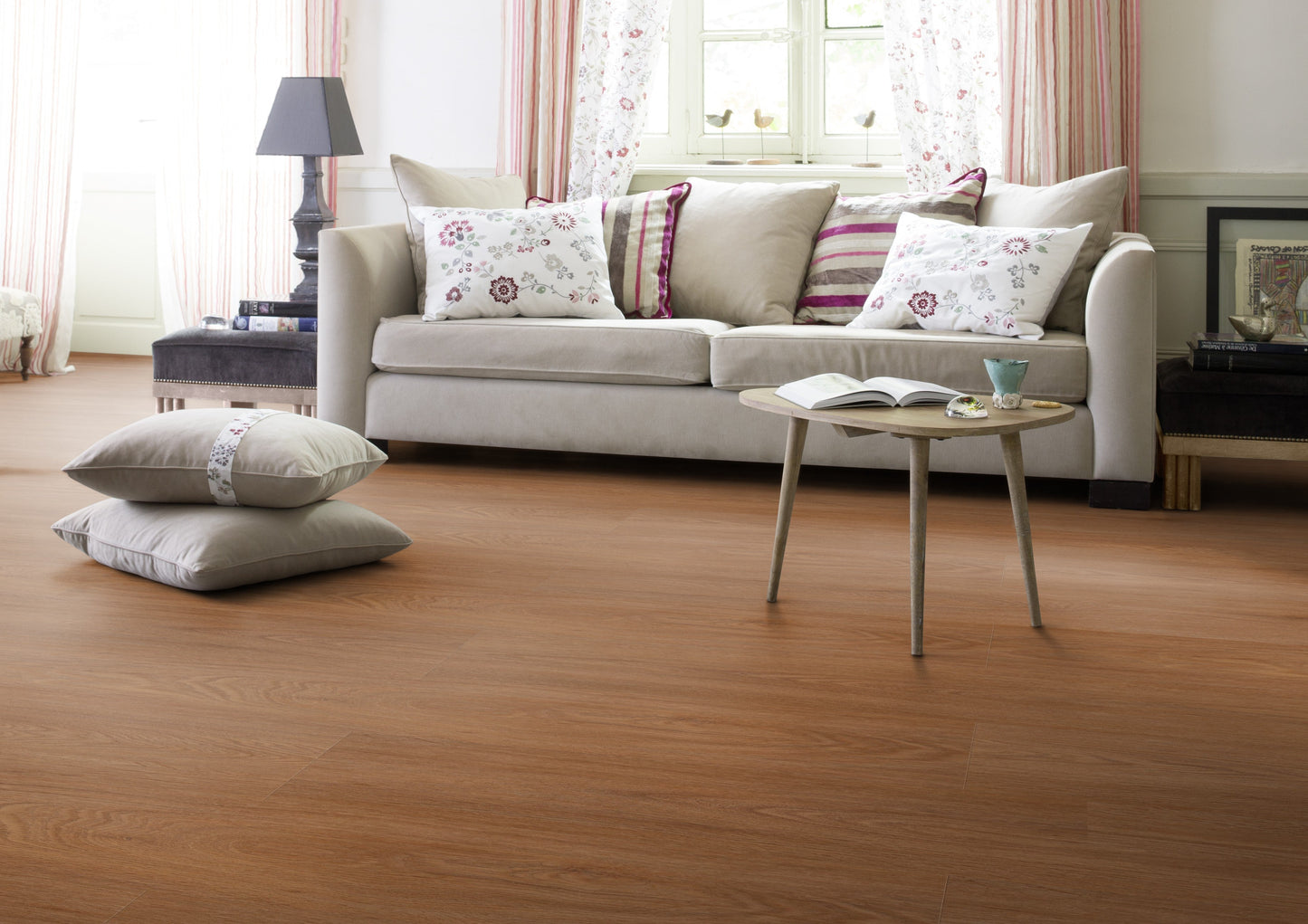 Klick-Vinyl Blomma Brown 5,7mm EIR - dekorsynchron