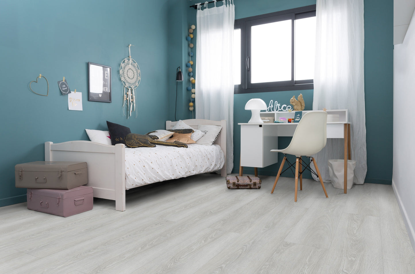 Klick-Vinyl Bohem Light Grey 5,7mm EIR - dekorsynchron