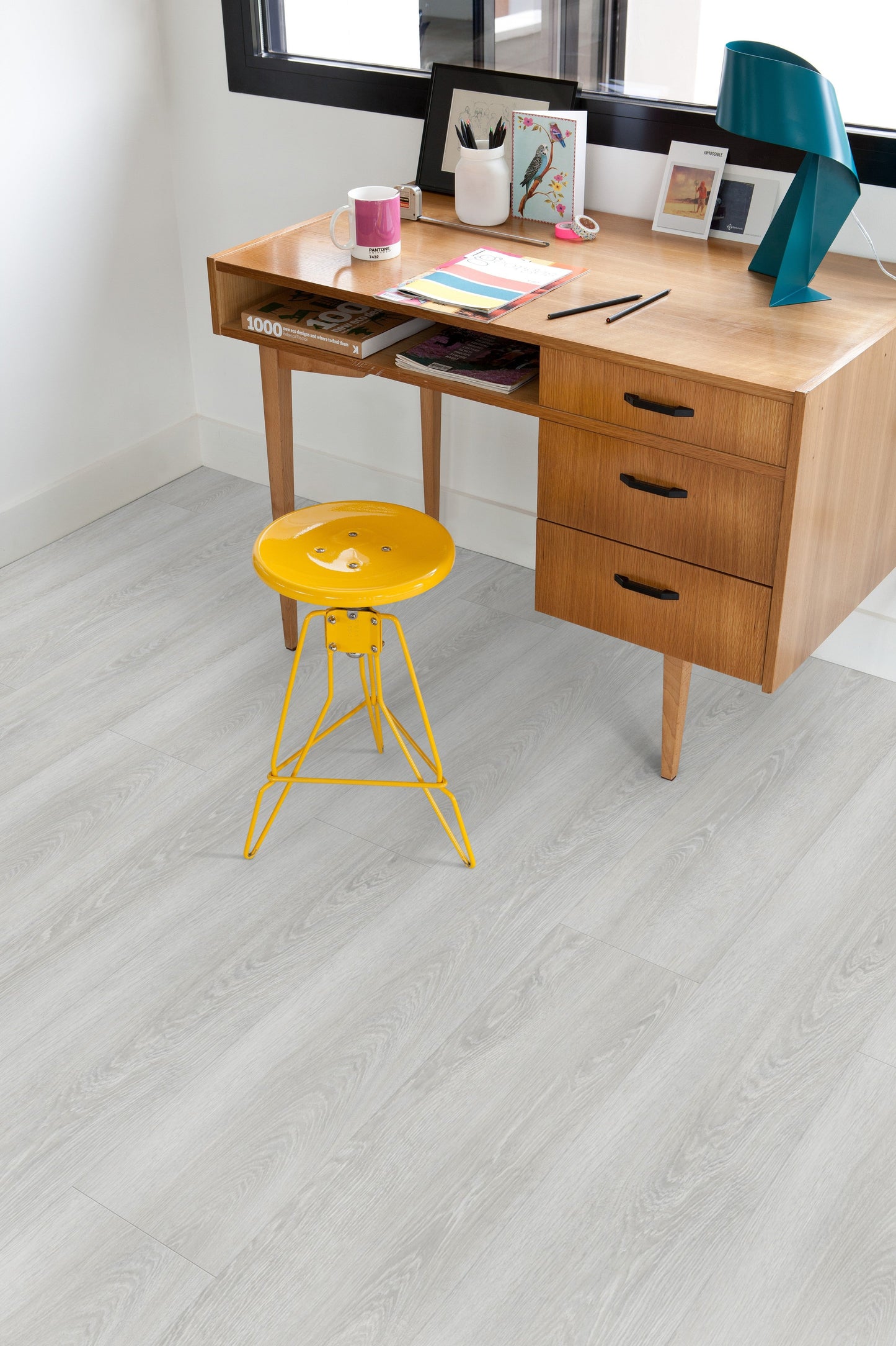 Klick-Vinyl Bohem Light Grey 5,7mm EIR - dekorsynchron