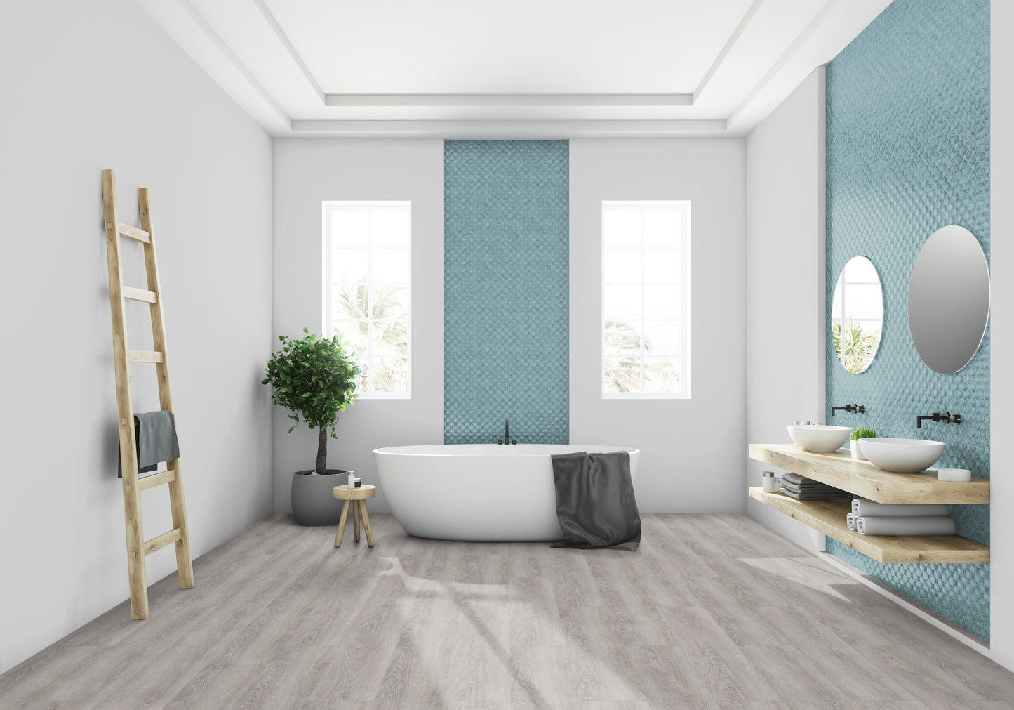 Klick Vinyl Bohem Dark Grey 5,4mm EIR - dekorsynchron
