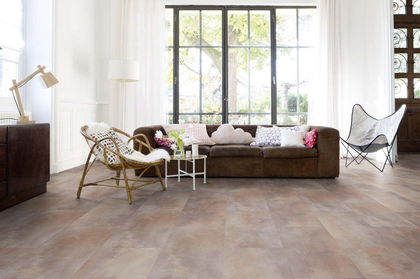 Klick-Vinyl Acuarela Taupe 5,7mm