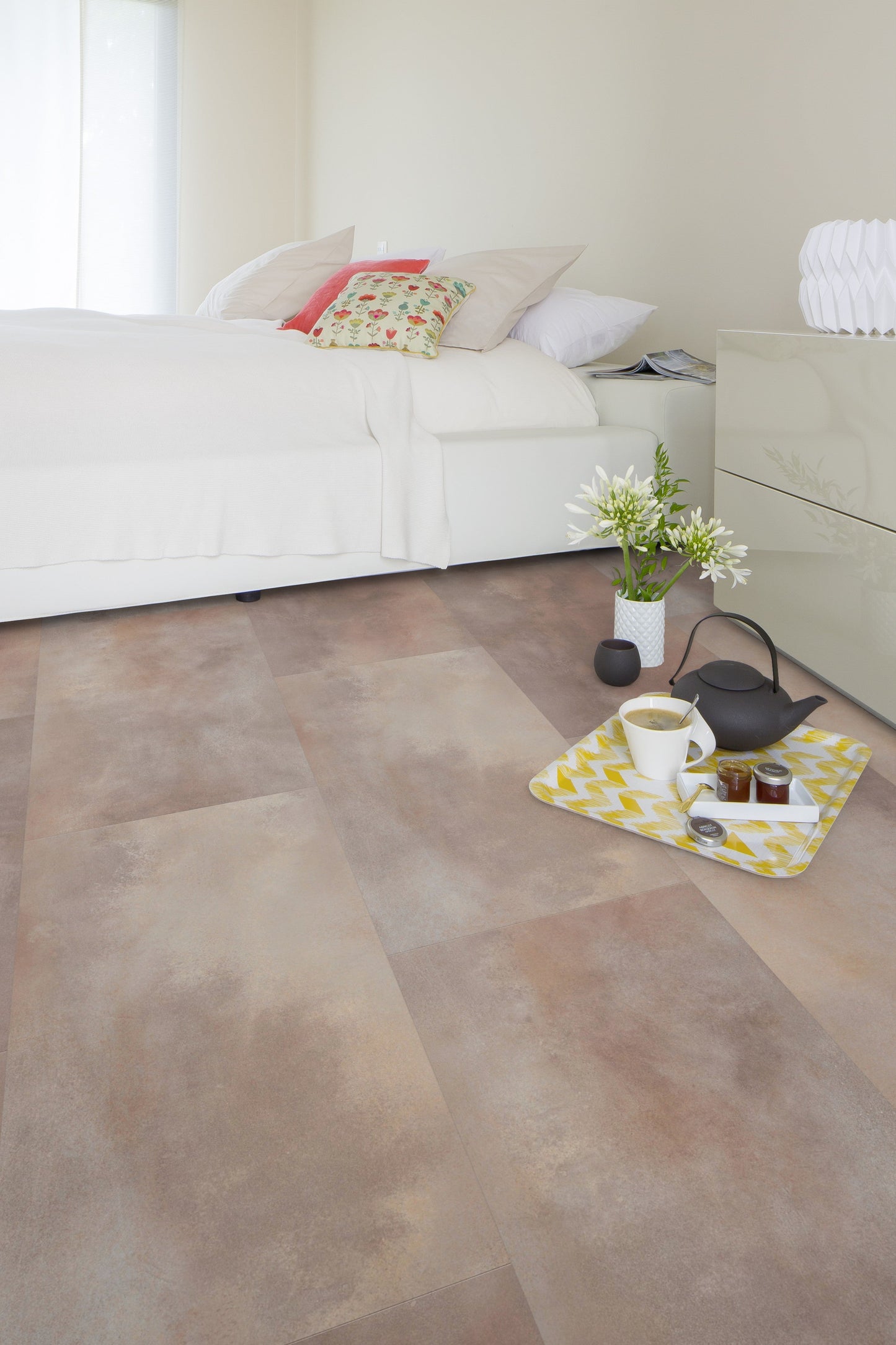 Klick-Vinyl Acuarela Taupe 5,7mm