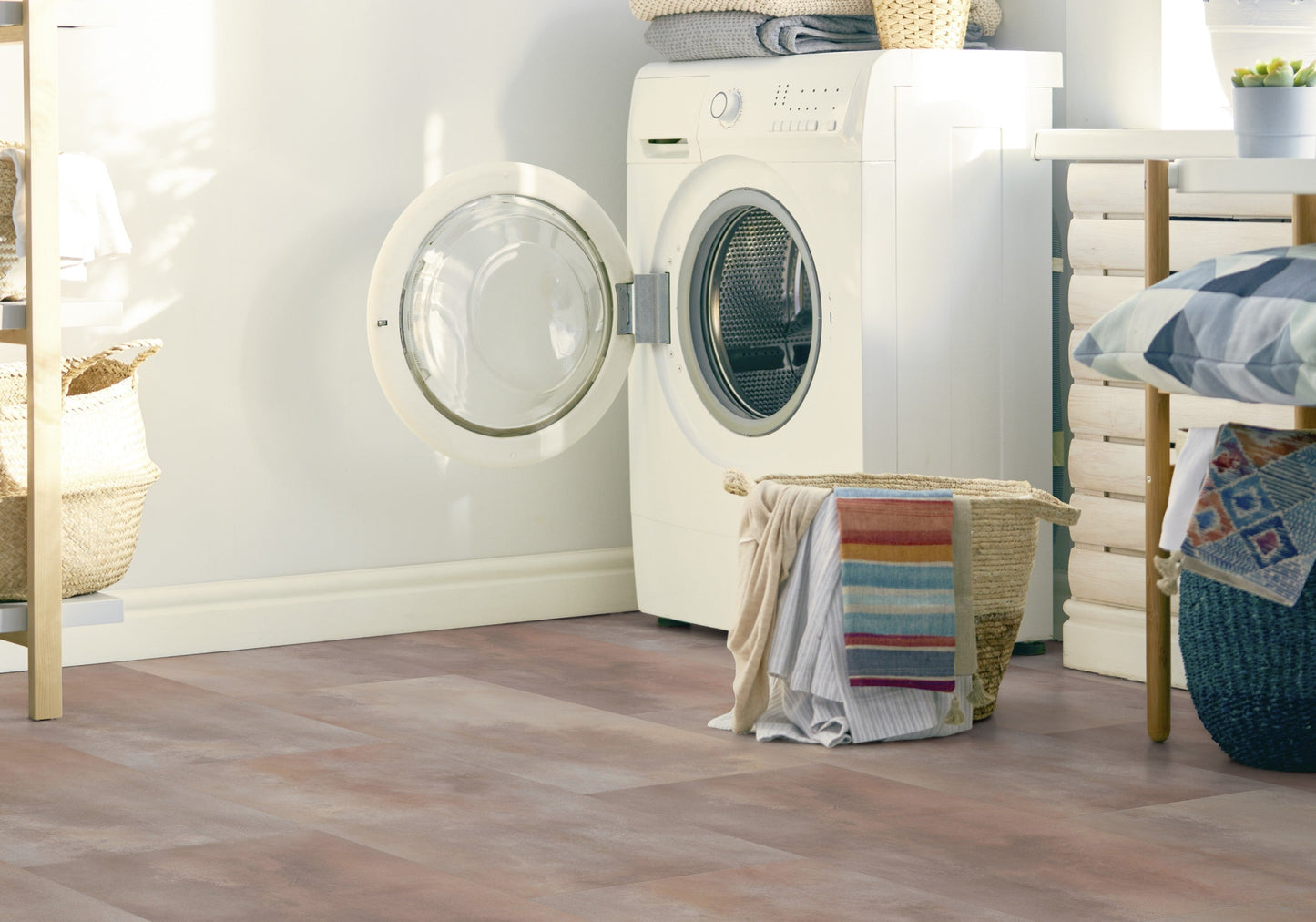 Klick-Vinyl Acuarela Taupe 5,7mm