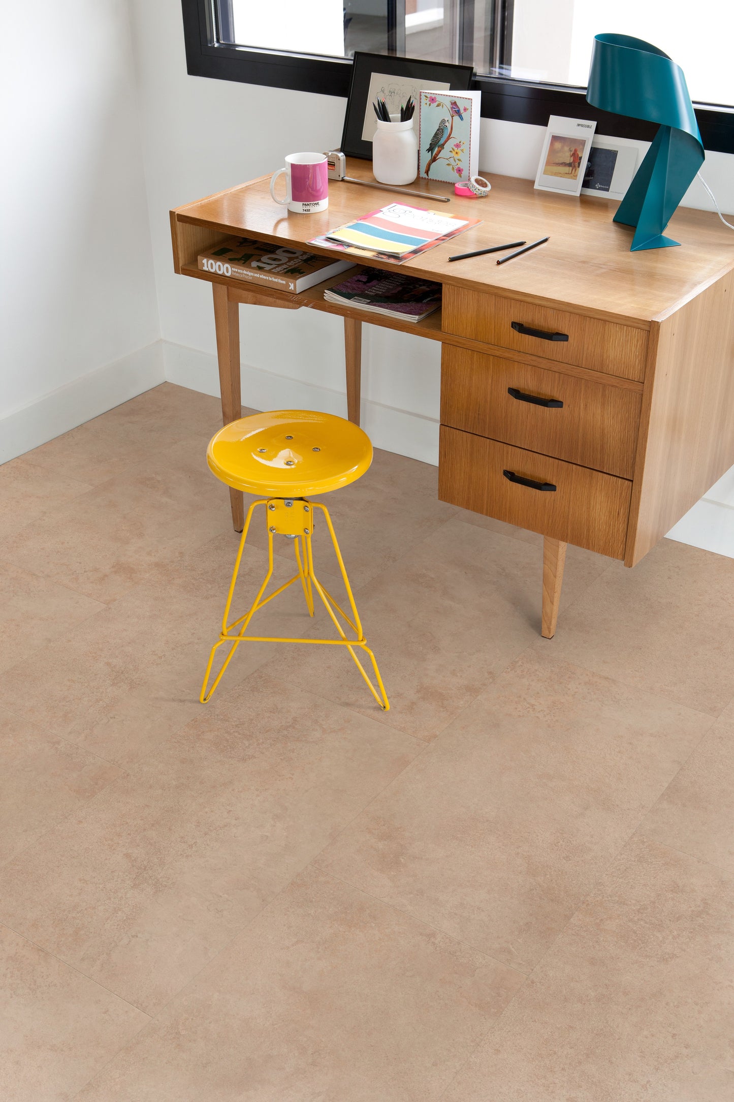 Klick Vinyl Tavla Beige 5,4mm