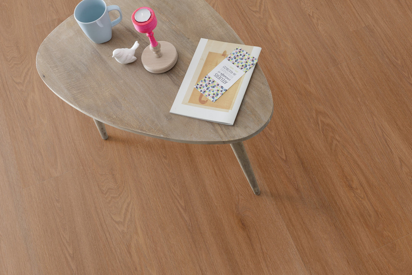 Klick-Vinyl Blomma Brown 5,7mm EIR - dekorsynchron