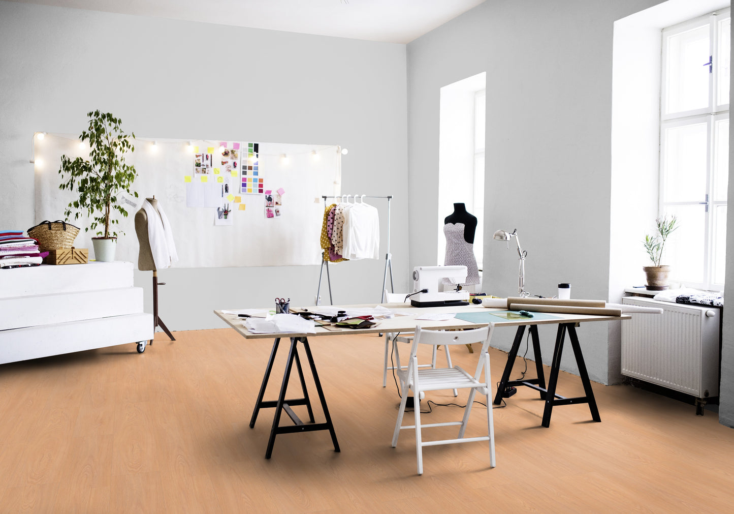 Klick Vinyl Blomma Clear 5,4mm EIR - dekorsynchron