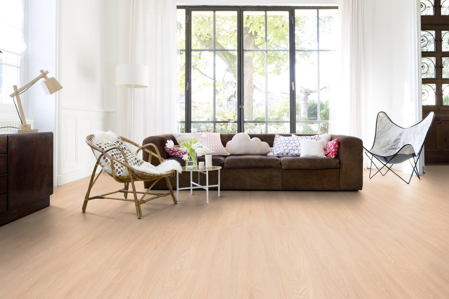 Klick-Vinyl Blomma Cream 5,7mm EIR - dekorsynchron