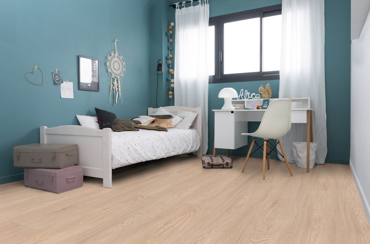 Klick-Vinyl Blomma Light 5,7mm EIR - dekorsynchron