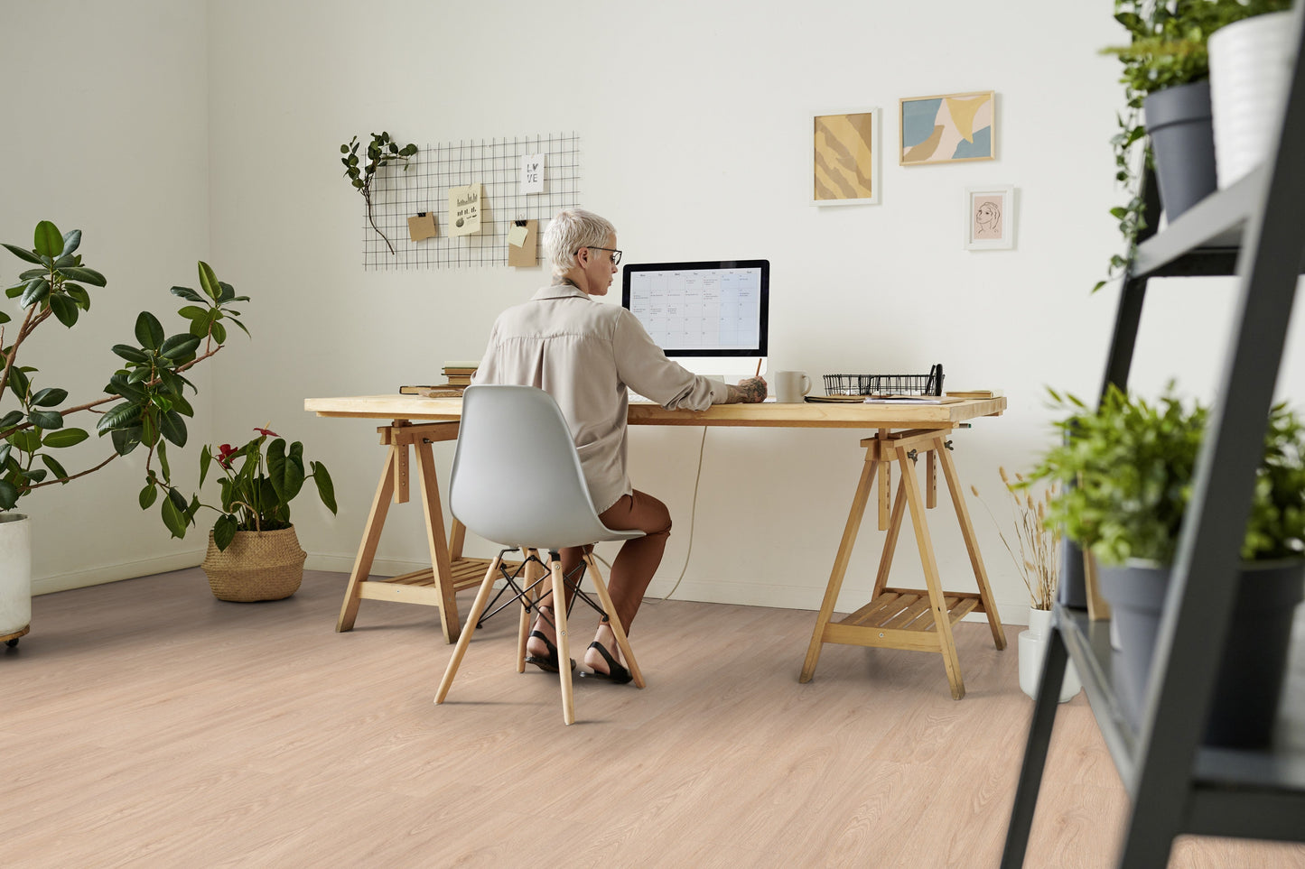 Klick-Vinyl Blomma Light 5,7mm EIR - dekorsynchron