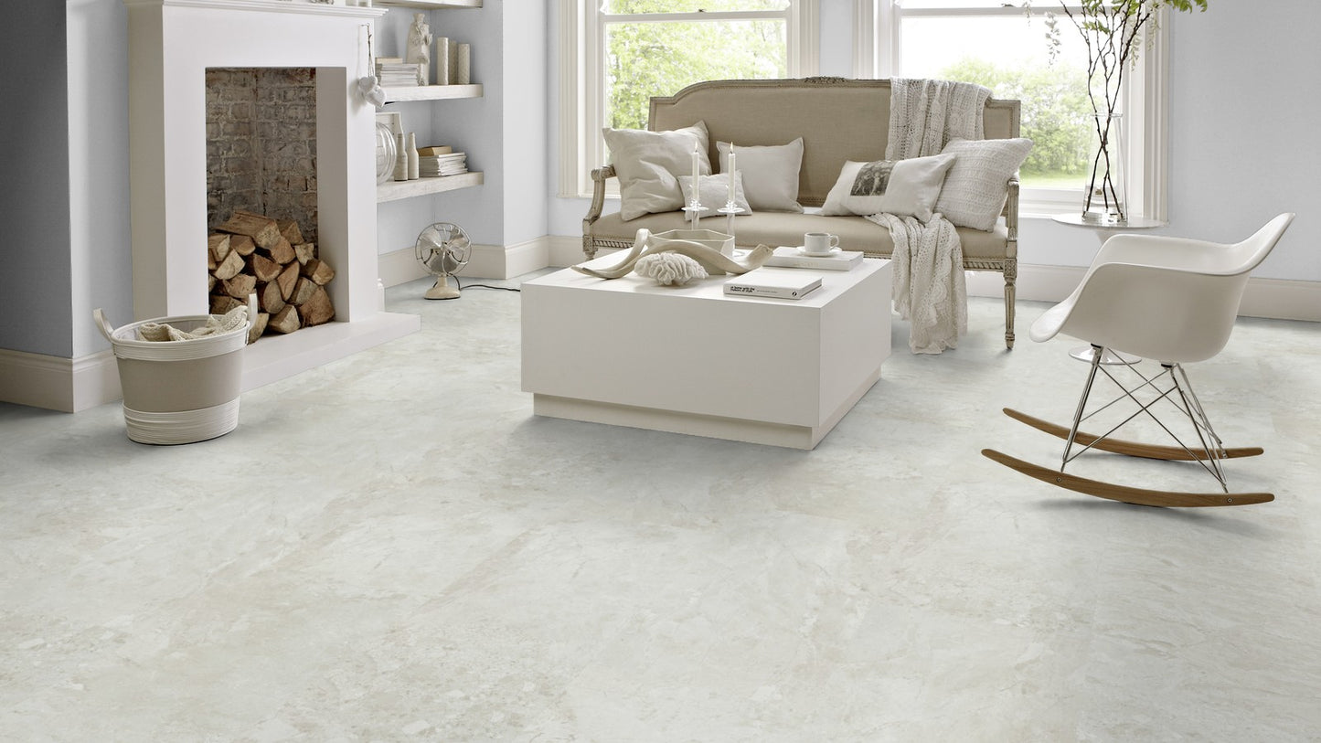 Rigid Core Klick-Vinyl Bianco Breccia Marble 6,5mm