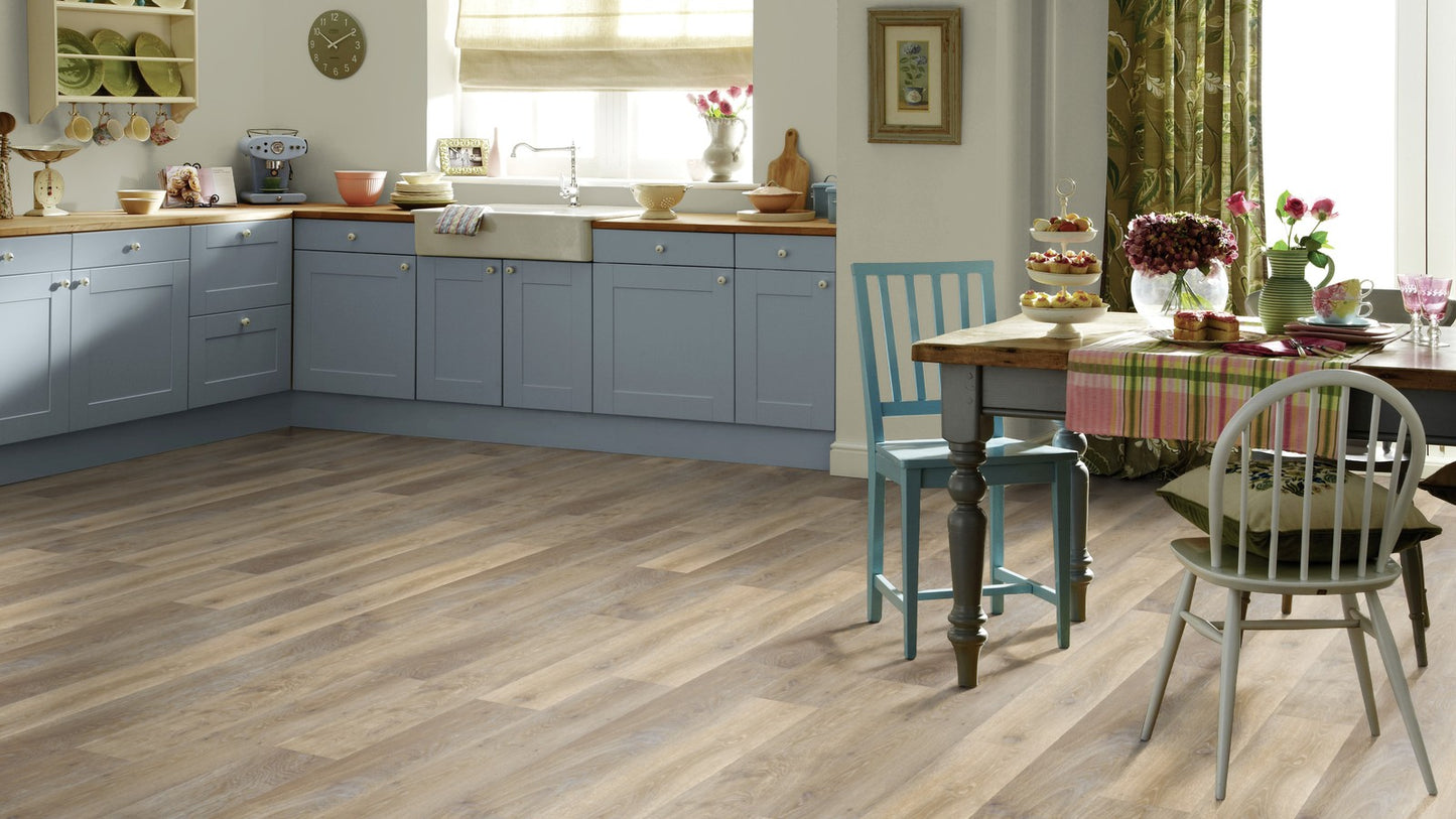 Rigid Core Klick-Vinyl Lime Washed Oak 4,5mm