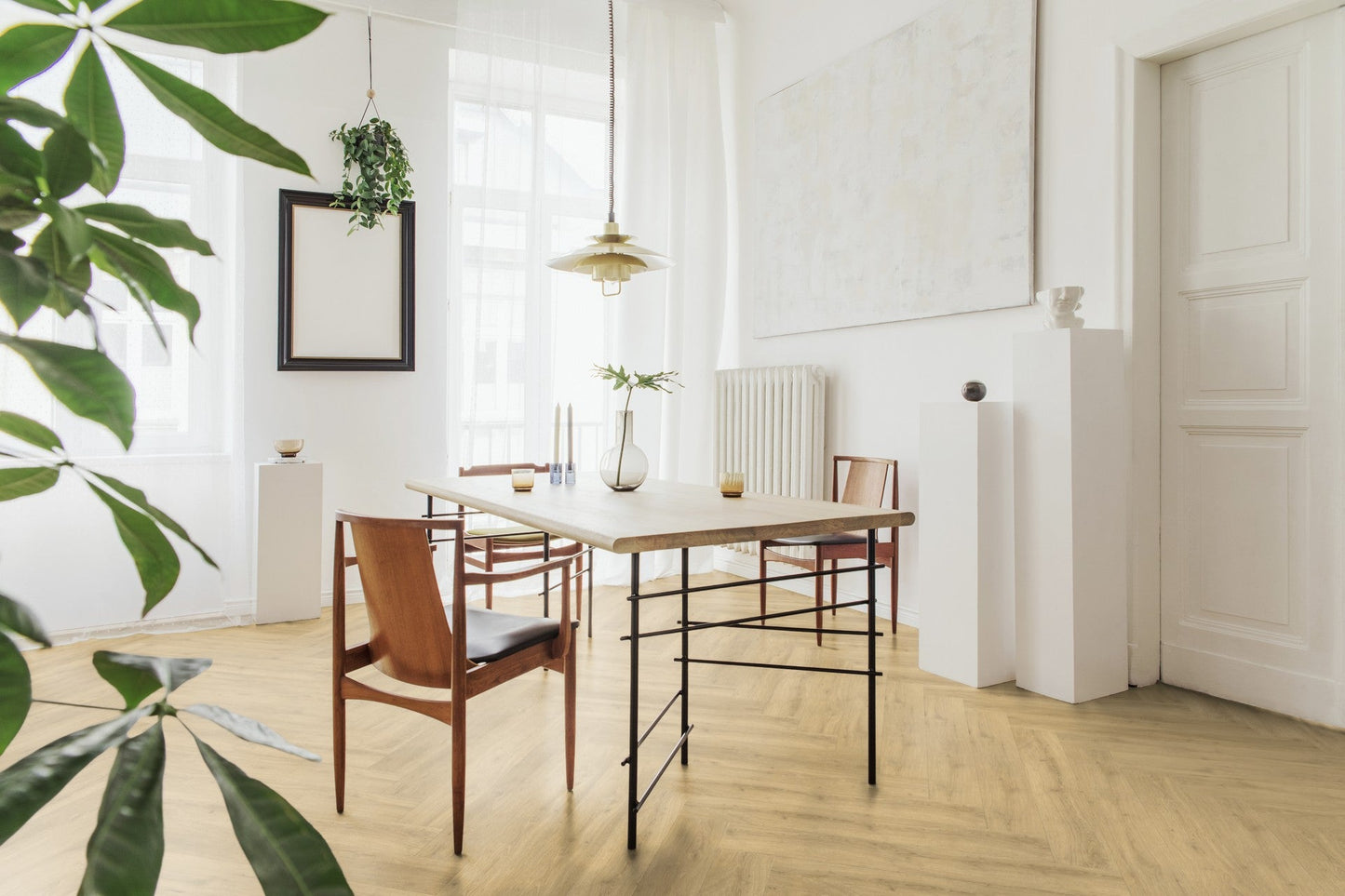 Klebe-Vinyl Sunny Nature 2,5mm - Fischgrät