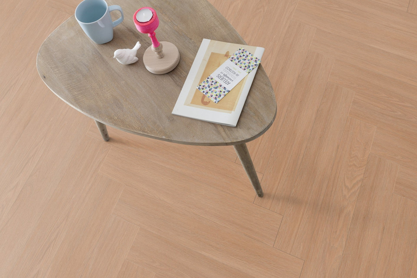 Klebe-Vinyl Blomma Natural 2,5mm - Fischgrät