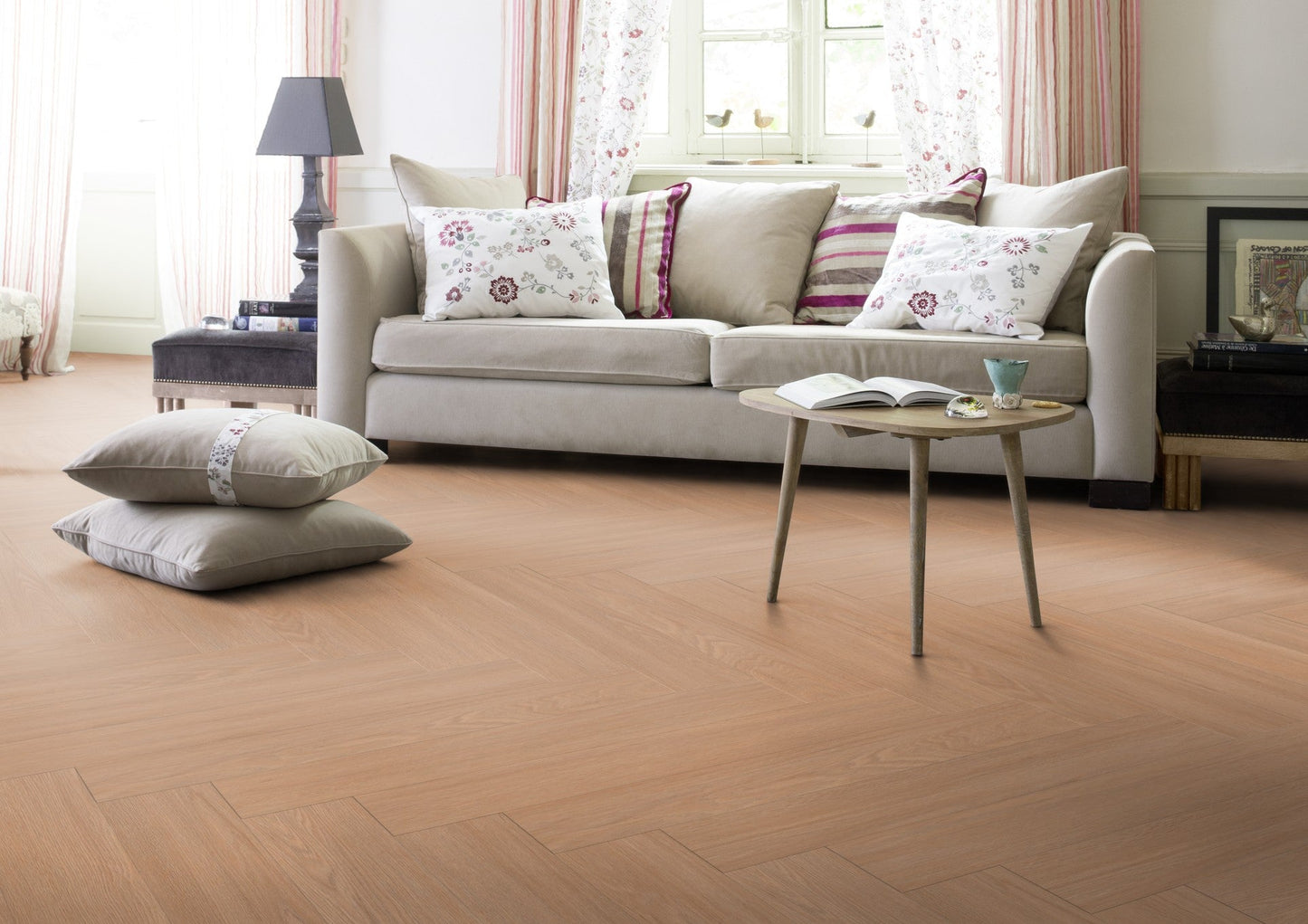 Klebe-Vinyl Blomma Natural 2,5mm - Fischgrät