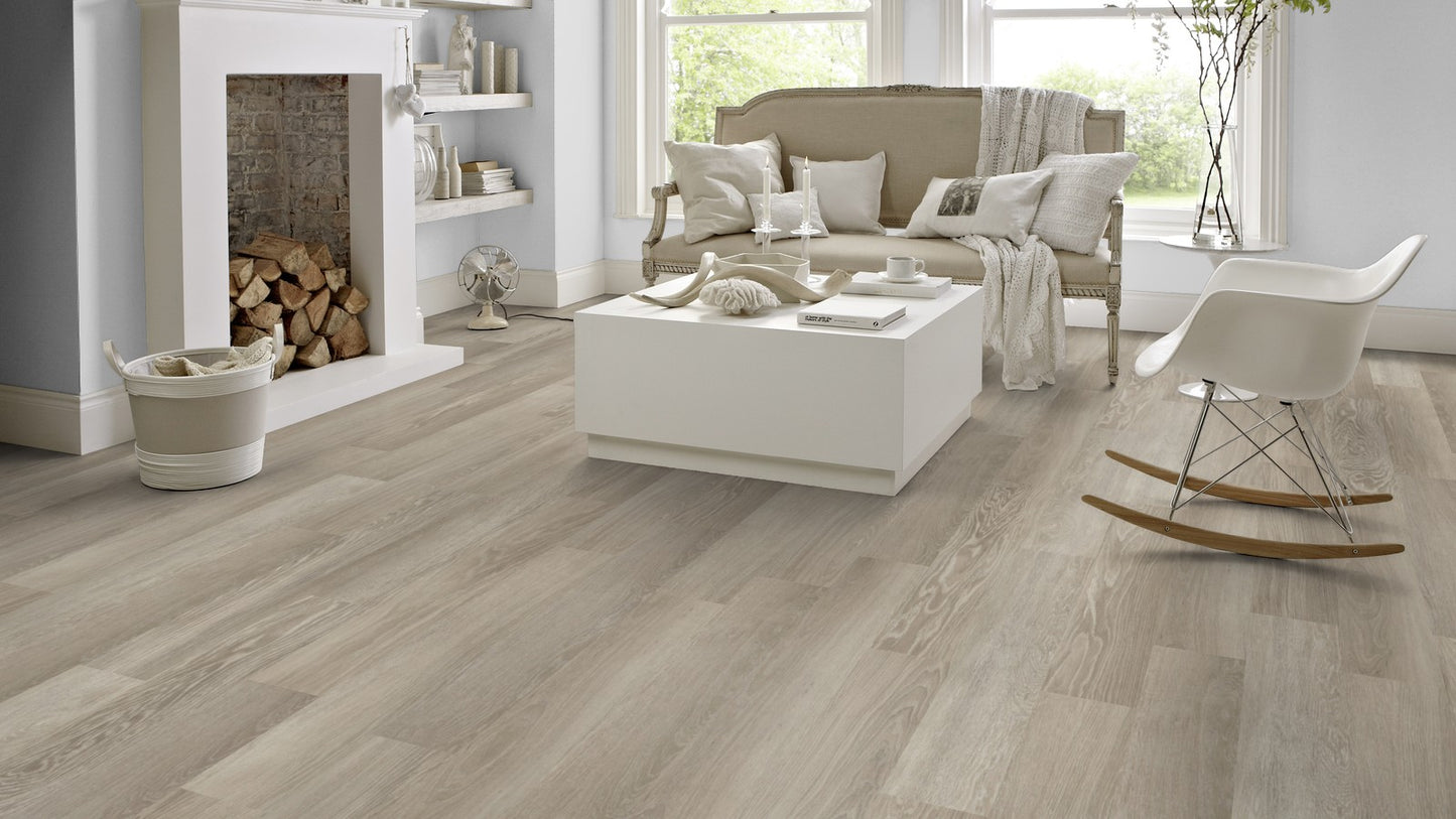 Rigid Core Klick-Vinyl Grey Limed Oak 4,5mm